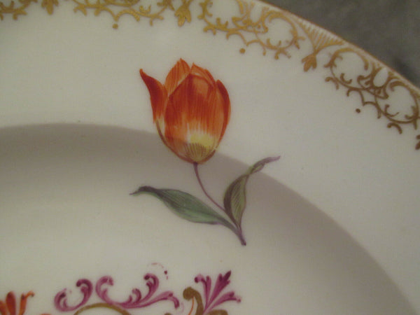 Meissen kauffahrtei Assiette 1ère Classe 18ème Siècle