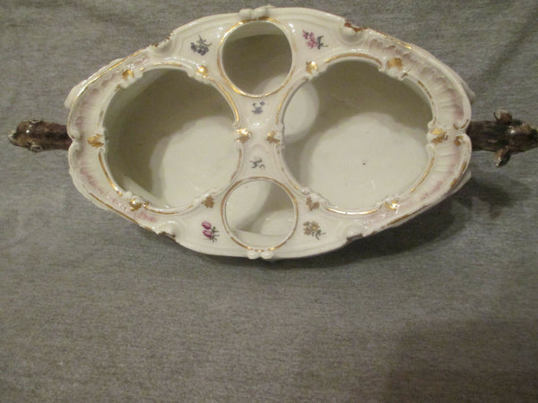 Meissen Porcelain Condiment Tray, 18th C