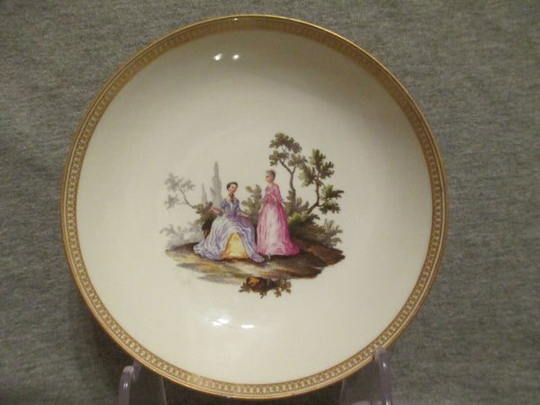 Porcelaine De Meissen, Tasse Et Soucoupe Marcolini, Circa 1774