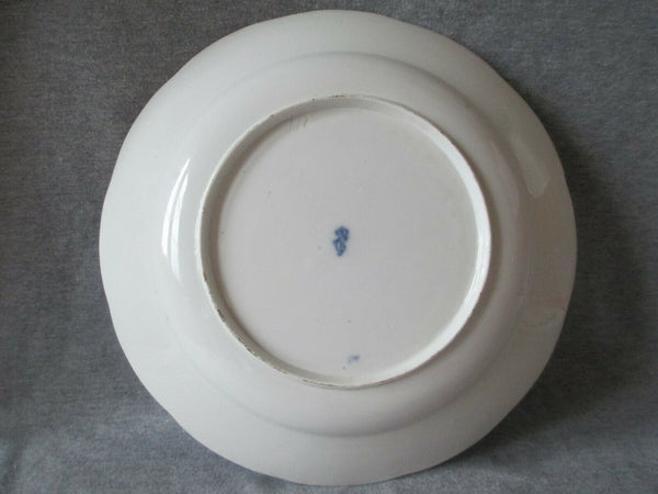 Frankenthal Ozier Moulded Soup Plate 18th Century