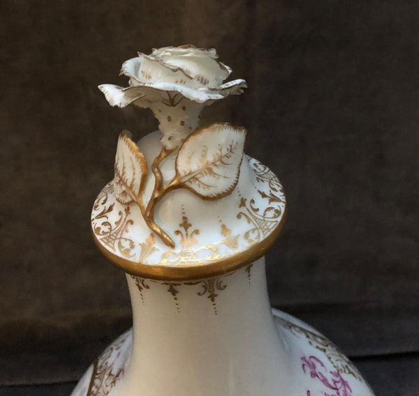 Flacon à Parfum Scénique Marcolini En Porcelaine De Meissen 1774 - 1813