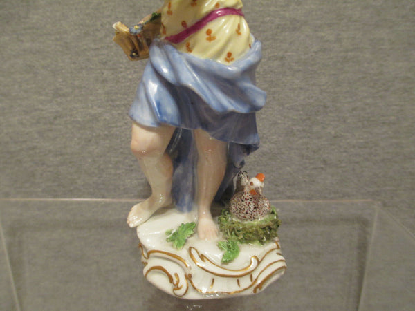 Meissen Porcelain, Emblematic of Spring Figurine 18th C