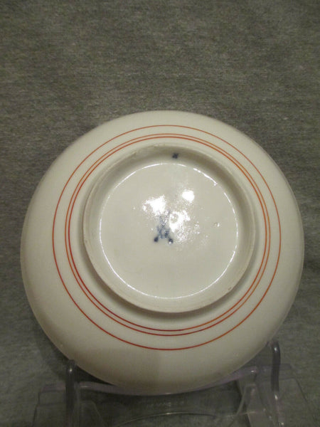 Bol à thé et soucoupe Tischchenmuster en porcelaine de Meissen 18ème siècle 