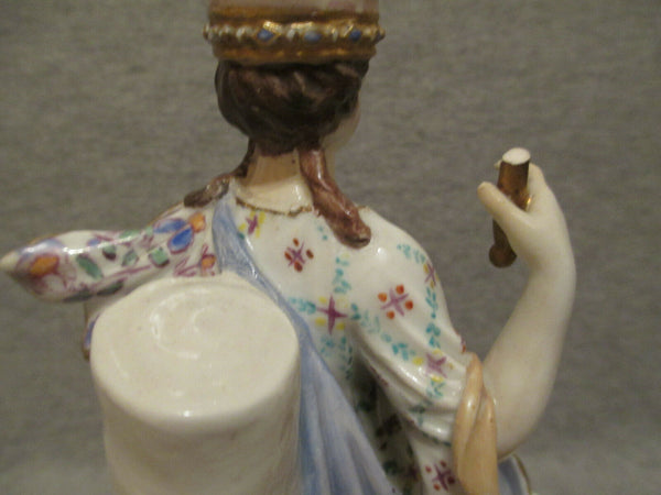 Figurine Jeanne Papesse Meissen, Extrêmement Rare 1770