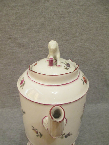 Ludwigsburg Tea Pot, 18th Century