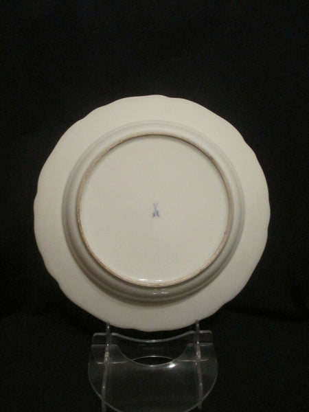 Assiette creuse panoramique en porcelaine de Meissen 1740 