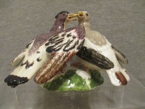 Meissen Porcelain Doves, Early 1700's Very Rare!