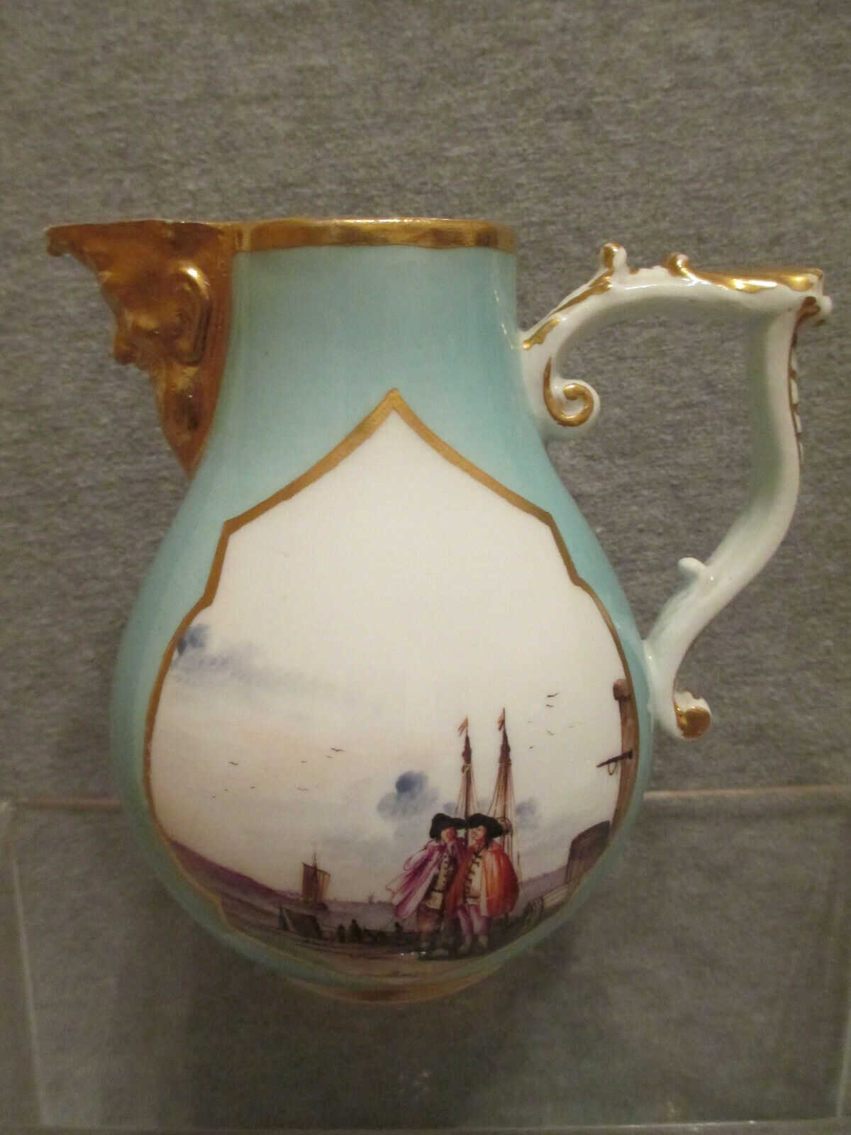 Meissen Porcelain Kauffahrtei Hot Water Pot 1730