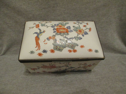 Meissen Yellow Pheonix Casket 18thC