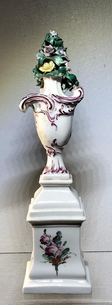 Nymphenburg Porcelain Mounted Urn 19th C