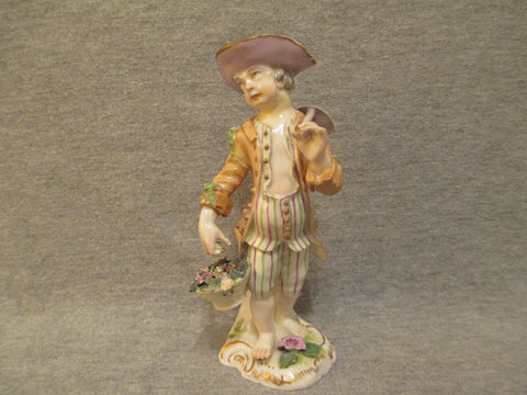 Furstenberg Porcelain Gardner Figure 1700's