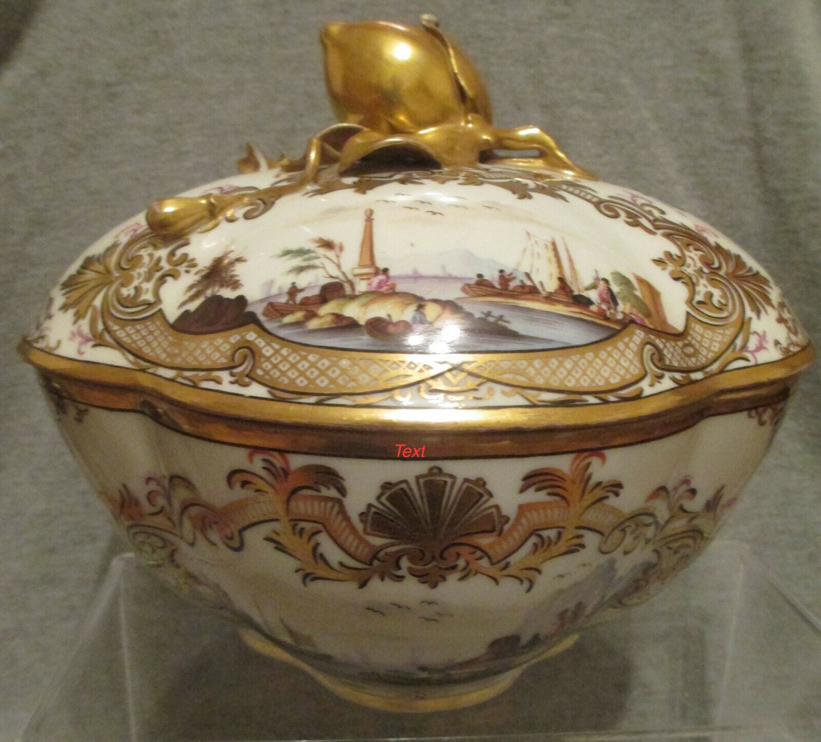 Meissen kauffahrtei Soupière Années 1700