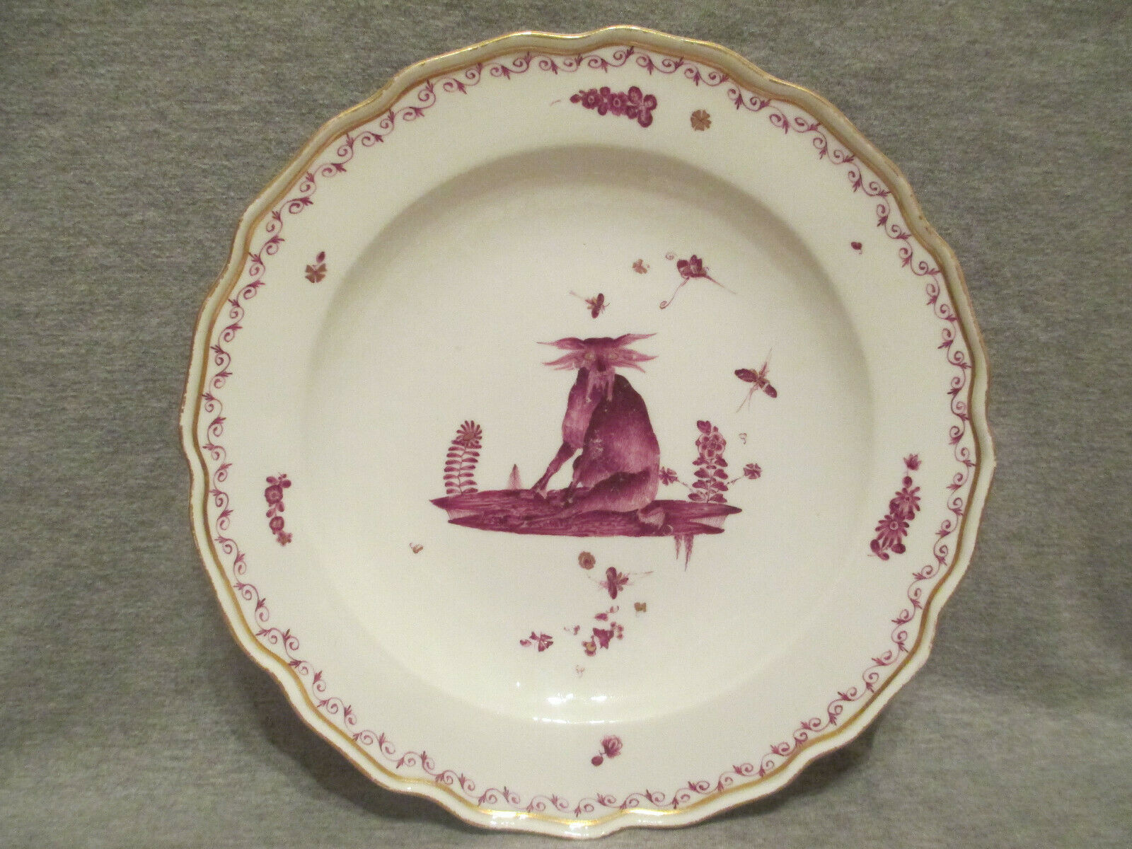 Meissen Fabeltiere Plate 18th Century