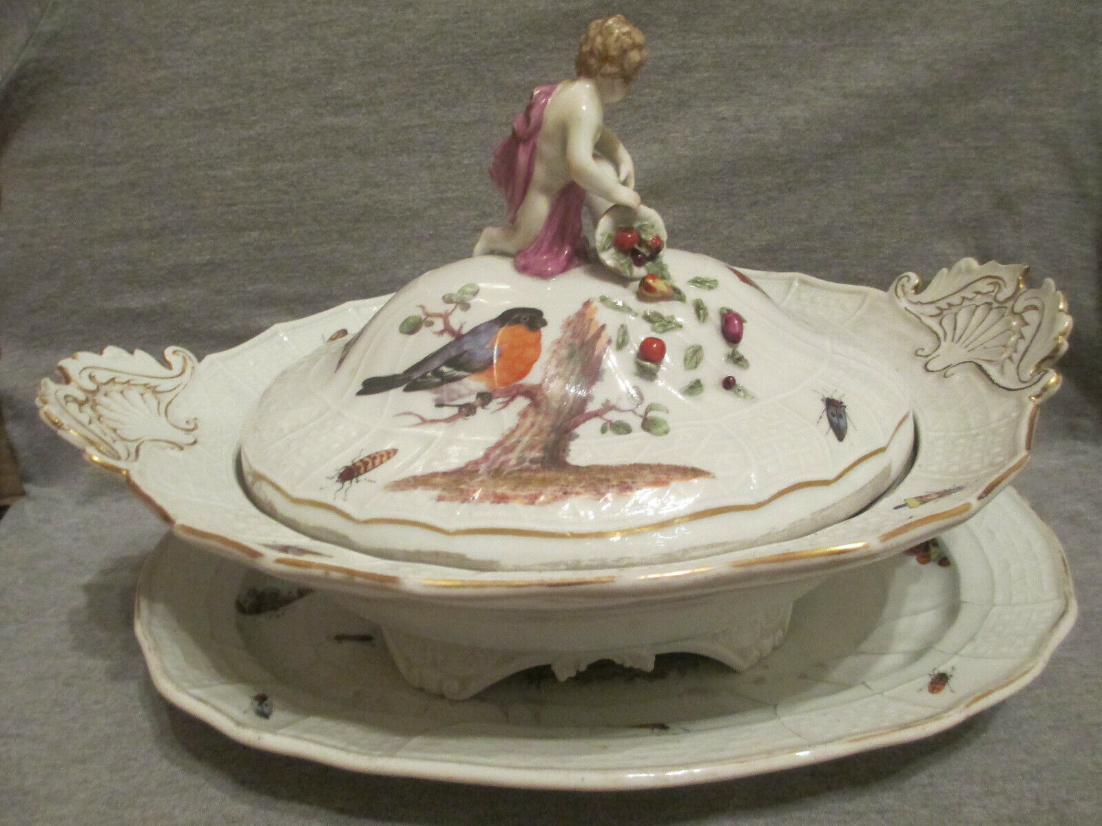 Meissen Large Tureen 19thC