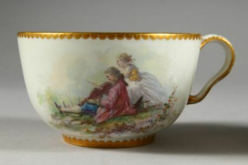 Sevres Teetassen X 2 1860er Jahre