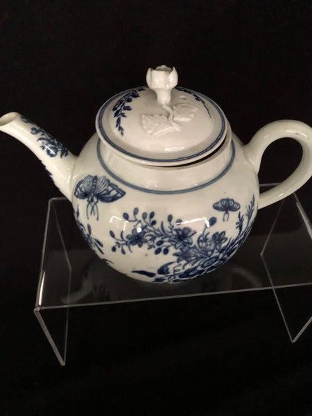 Porcelain "Three Flowers" Teapot circa 1780